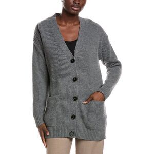 Weekend Womens  Max Mara Negus Wool & Cashmere-Blend Cardigan, Grey
